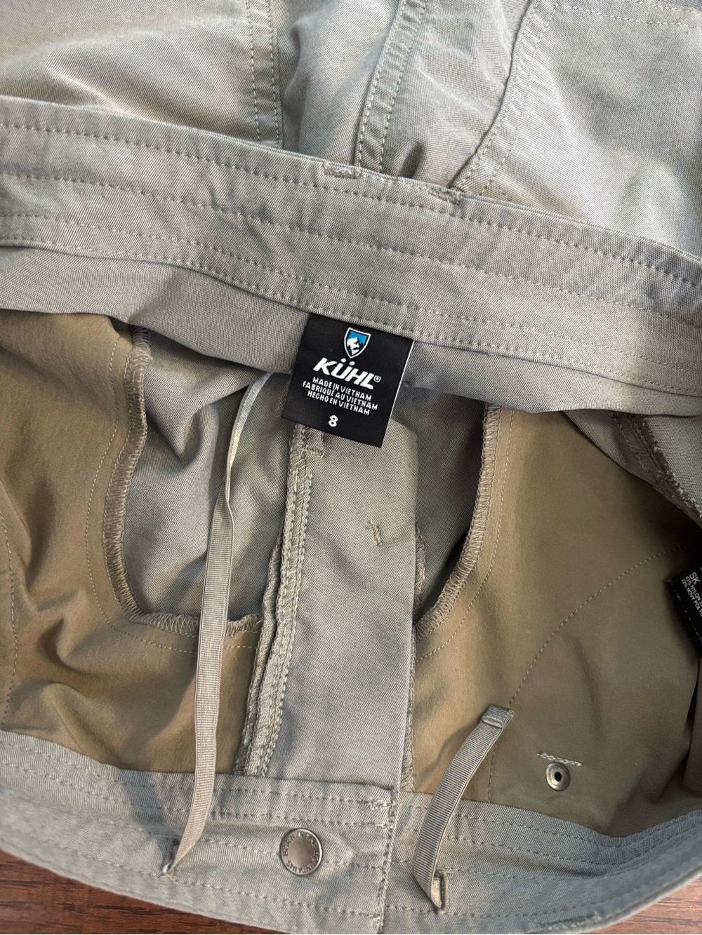 Kühl Women's Hiking Shorts Size 8 - Picture 5 of 5